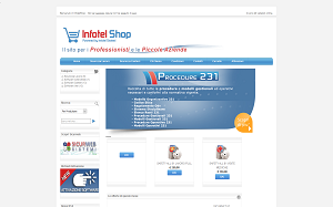 Visita lo shopping online di Infotel Shop