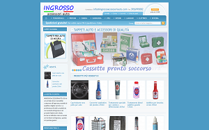 Il sito online di IngrossoAccessoriAuto