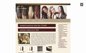 Il sito online di Just Up hair extension