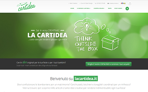 Il sito online di Cartidea