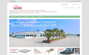 Visita lo shopping online di La Perla materassi