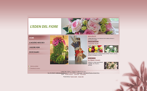 Il sito online di L'Eden Del Fiori