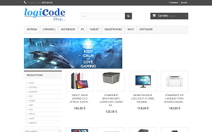 Il sito online di LogiCode Shop