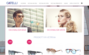 Il sito online di Ottica Catelli