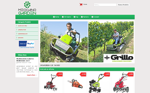 Il sito online di Meccano Garden