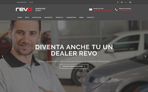 Il sito online di Revo performance