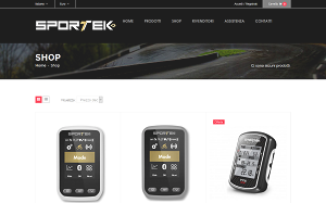 Visita lo shopping online di Sportek