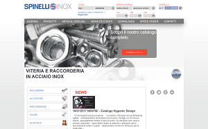 Il sito online di Spinelli Inox