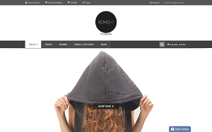 Visita lo shopping online di Soho-t