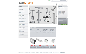 Il sito online di Inox Shop