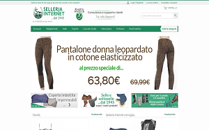 Il sito online di Selleria Internet