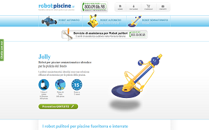 Visita lo shopping online di Robot Piscine