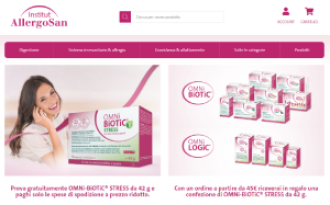 Visita lo shopping online di Allergosan