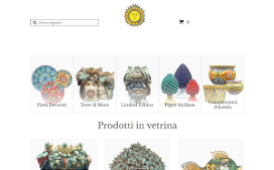 Il sito online di Ceramiche Siciliane