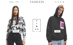 Il sito online di Goccia.shop