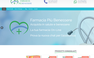 Il sito online di Farmacia Più Benessere