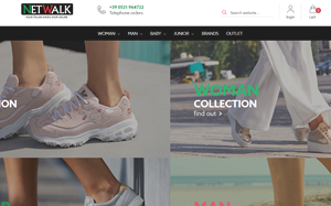 Visita lo shopping online di NetWalk shoes