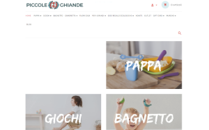 Visita lo shopping online di Piccole Ghiande