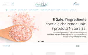 Il sito online di NaturalSal Shop