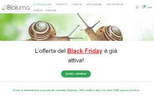 Il sito online di Bioluma