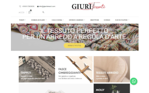 Il sito online di GiuriTessuti