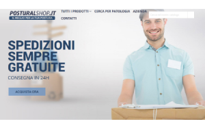 Il sito online di Posturalshop