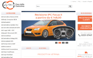 Visita lo shopping online di Casa della Centralina