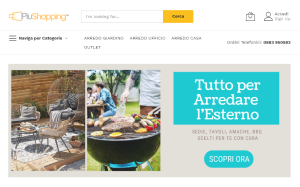 Il sito online di PiuShopping