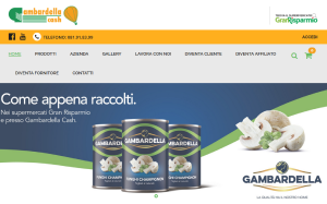 Il sito online di Gambardella srl