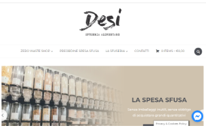 Il sito online di Desi Sfuseria Alimentare