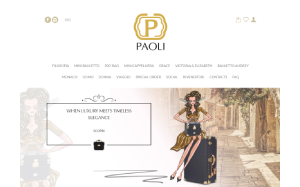 Il sito online di Paoli Made in Italy