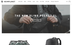 Visita lo shopping online di Heimplanet