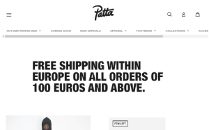 Il sito online di Patta