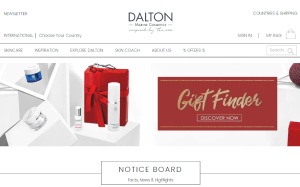 Visita lo shopping online di Dalton Cosmetics