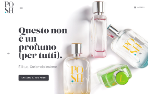 Il sito online di Posh profumo