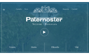 Il sito online di Paternoster wine