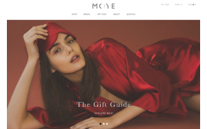 Il sito online di MOYE