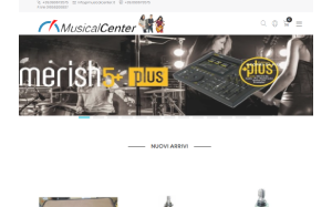 Il sito online di Musical Center