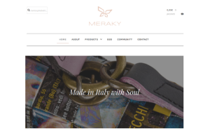 Il sito online di Meraky