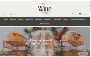 Il sito online di My Wine Store