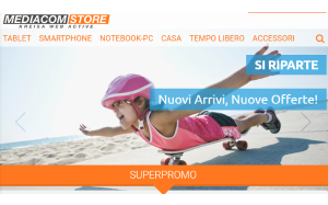 Il sito online di Mediacom Store