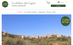 Il sito online di Le Delizie del Cupin