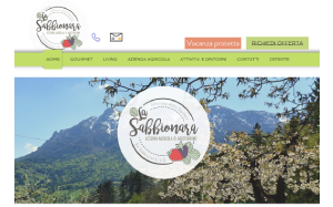 Il sito online di L’agritur la Sabbionara