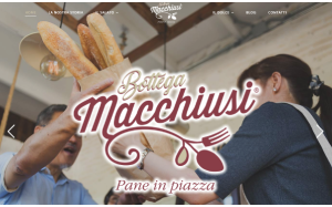 Il sito online di Bottega Macchiusi