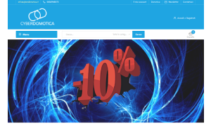 Visita lo shopping online di Cyber Domotica