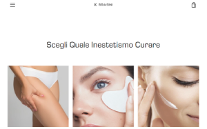 Il sito online di Beauty Brasini