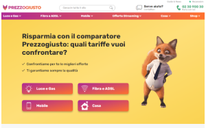 Il sito online di Prezzogiusto