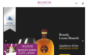 Il sito online di Cantine Bianchi