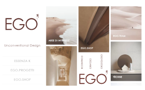 Il sito online di EGO Unconventional Design