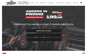 Il sito online di Pedal Sprint